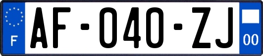 AF-040-ZJ