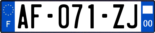 AF-071-ZJ