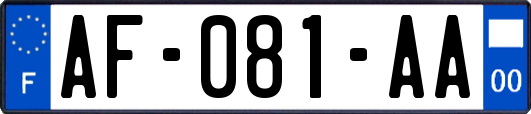 AF-081-AA