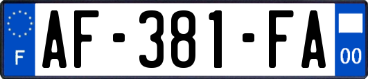 AF-381-FA