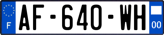 AF-640-WH