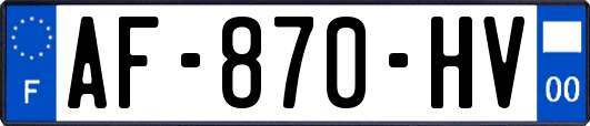 AF-870-HV