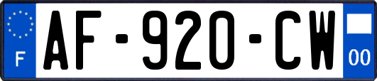 AF-920-CW