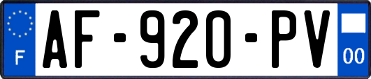 AF-920-PV