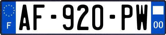 AF-920-PW