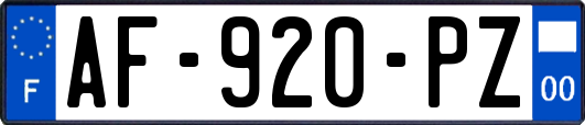 AF-920-PZ