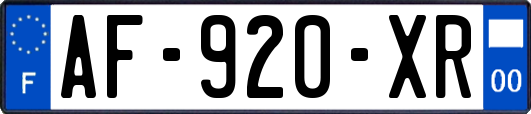 AF-920-XR