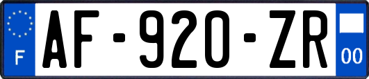 AF-920-ZR