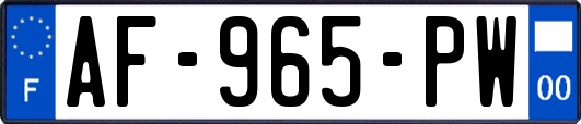 AF-965-PW