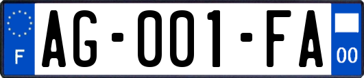 AG-001-FA