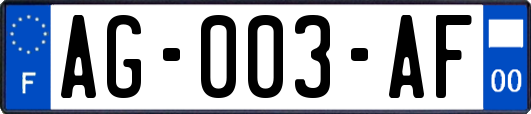 AG-003-AF