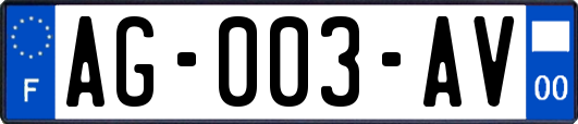 AG-003-AV