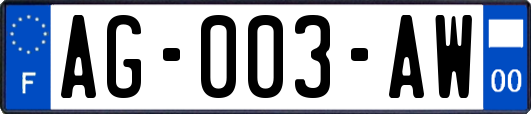 AG-003-AW