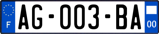 AG-003-BA