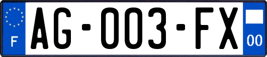AG-003-FX