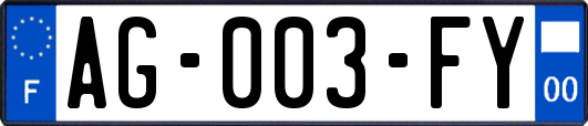 AG-003-FY