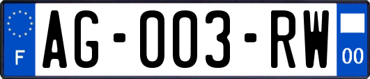 AG-003-RW