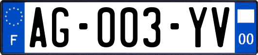 AG-003-YV