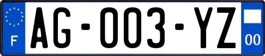 AG-003-YZ