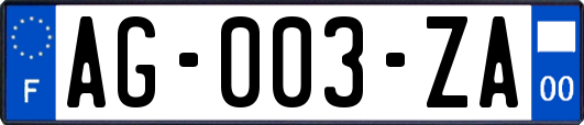 AG-003-ZA