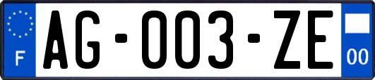 AG-003-ZE