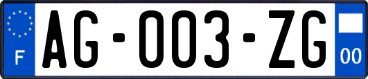 AG-003-ZG