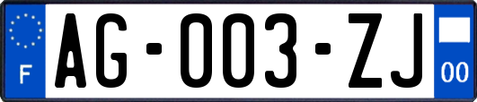 AG-003-ZJ