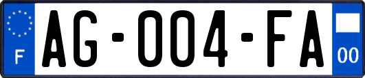 AG-004-FA