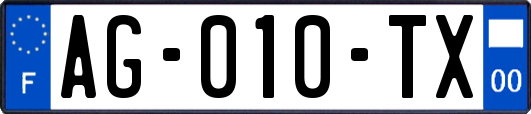 AG-010-TX