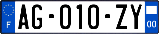 AG-010-ZY