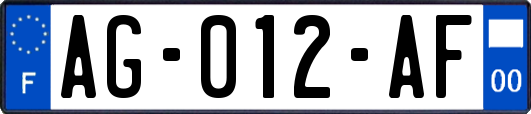 AG-012-AF