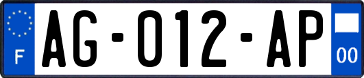 AG-012-AP