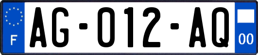 AG-012-AQ