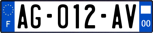 AG-012-AV