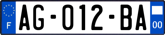 AG-012-BA