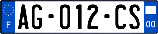 AG-012-CS