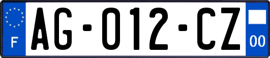 AG-012-CZ