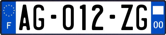 AG-012-ZG