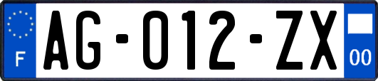 AG-012-ZX