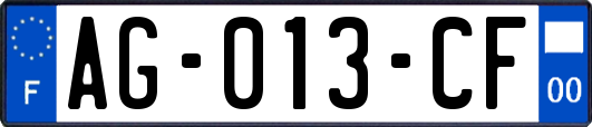 AG-013-CF