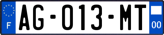 AG-013-MT