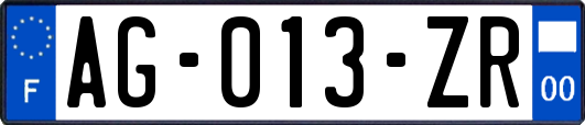 AG-013-ZR