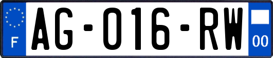 AG-016-RW