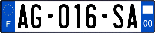 AG-016-SA