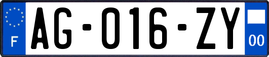 AG-016-ZY