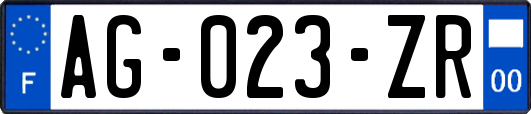 AG-023-ZR