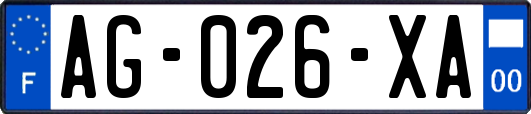 AG-026-XA