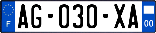 AG-030-XA