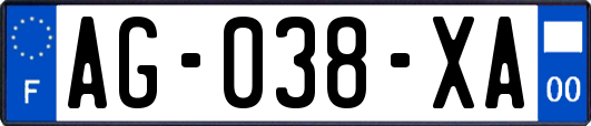 AG-038-XA