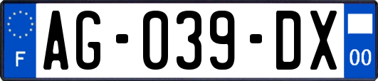 AG-039-DX